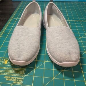 Gray Slip-On Shoes